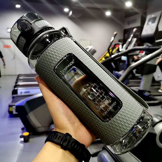 Uzspace Sport Water Bottles Bpa Free Portable Gym Anti-fall Leak-proof